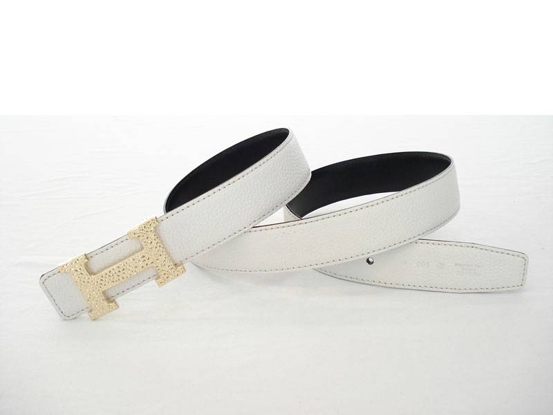 Hermes Belt 2007 white